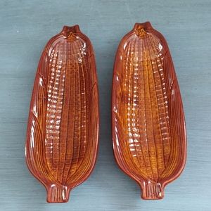 Vintage Pottery Corn Dishes